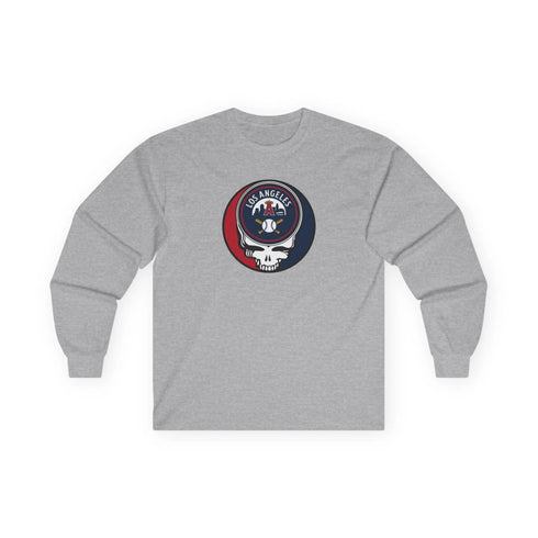 Grateful Dead - Los Angeles Angels Grateful Dead Long Sleeve Tee - MLB - StealieShop